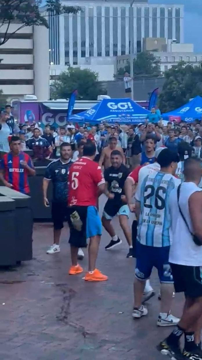 Sancionaron con derecho de admisión a los barras de San Lorenzo y Huracán que se pelearon en el Mundial: nombres y antecedentes