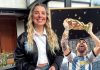 Tardó dos años y usó casi un millón de emojis para crear un retrato de Lionel Messi: ahora sueña con entregárselo