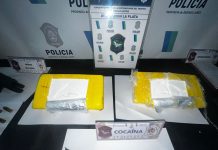 Tres detenidos por vender droga en la Zona Roja de La Plata: secuestraron más de dos kilos de cocaína con la marca del delfín