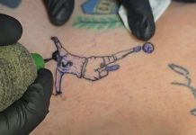 Un fanático se tatuó el quite de Paredes ante Egipto: la reacción del jugador de la Selección