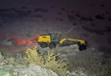 Chubut: murió un operario tras caer 50 metros por un barranco mientras despejaba la nieve de una ruta