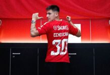 La presentación del Diablito Echeverri en el Benfica tras ser cedido por el Manchester City: “Vamos a cumplir todos los objetivos”